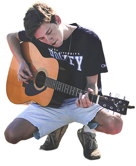 Teenager engaging in critical thinking and questioning through project-based learning