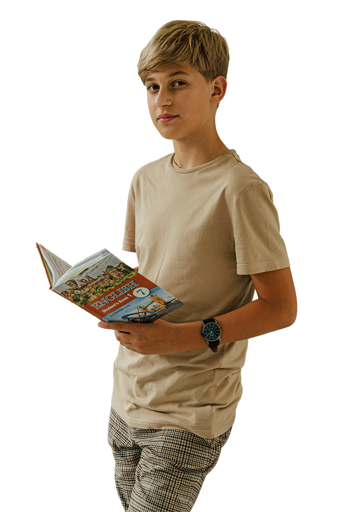 Student participating in math olympiads and science competitions for academic enrichment