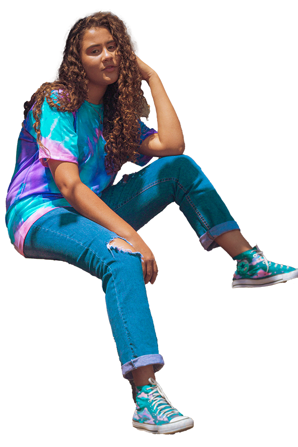 Teenager engaged in literature circle discussion and critical thinking