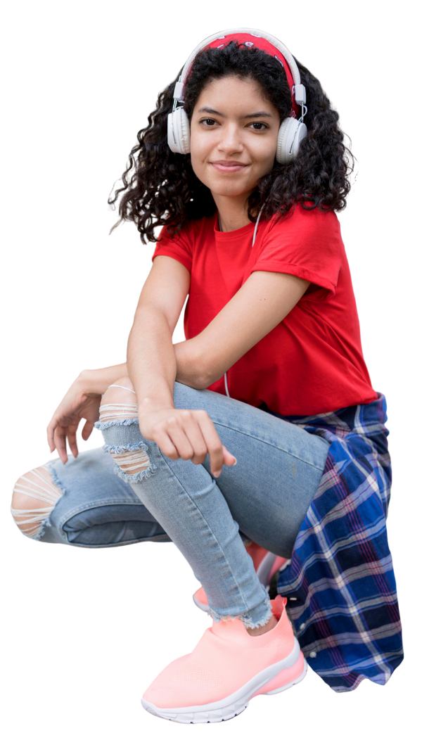 Student following personalized passion-based learning pathway with customized curriculum