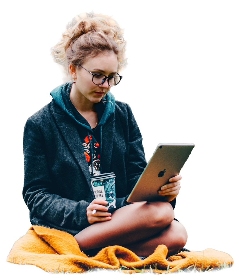 Teen sitting