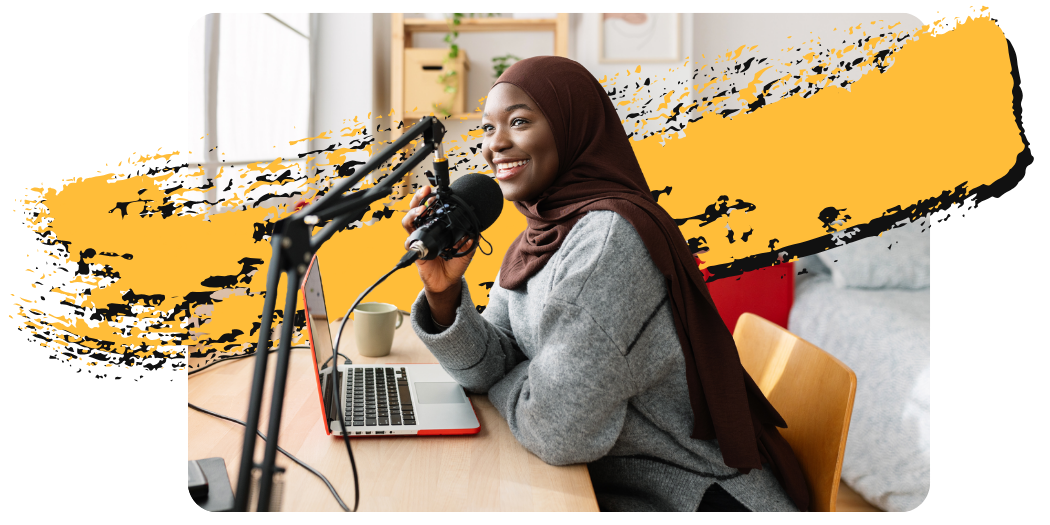 Curious self-driven student thriving in project-based learning environment