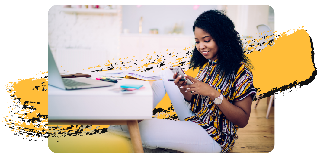 Student building a portfolio of projects and reflections toward mastery